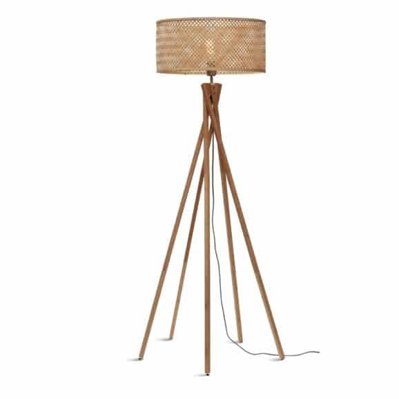 GOOD&MOJO - Vloerlamp Java - Bamboe - Ø50x146cm
