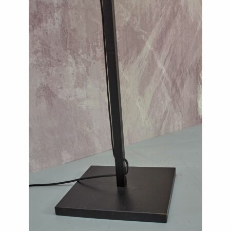 GOOD&MOJO - Vloerlamp Java - Bamboe Zwart - Ø50x158cm