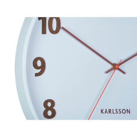 Karlsson - Wandklok Summertime - Blauw - Ø40cm