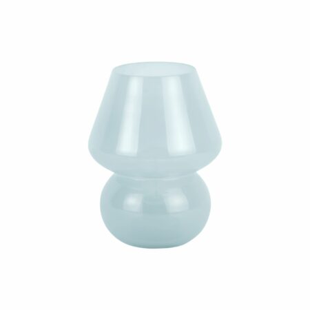 Leitmotiv - Tafellamp Vintage LED - Blauw - 16x16x20cm