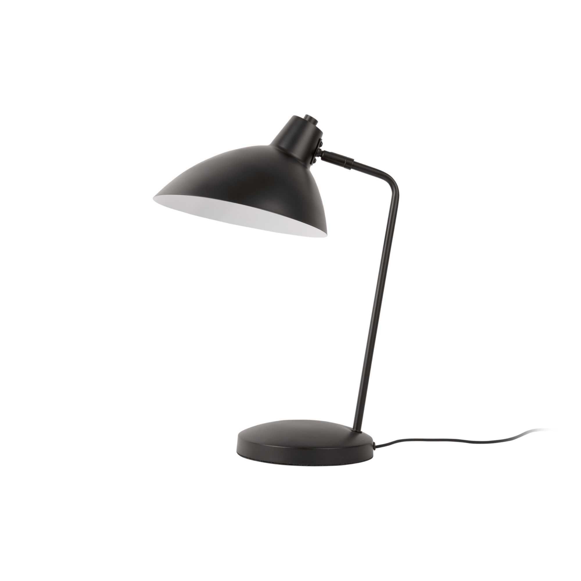 Leitmotiv - Tafellamp Casque - Zwart - 180x32x49cm
