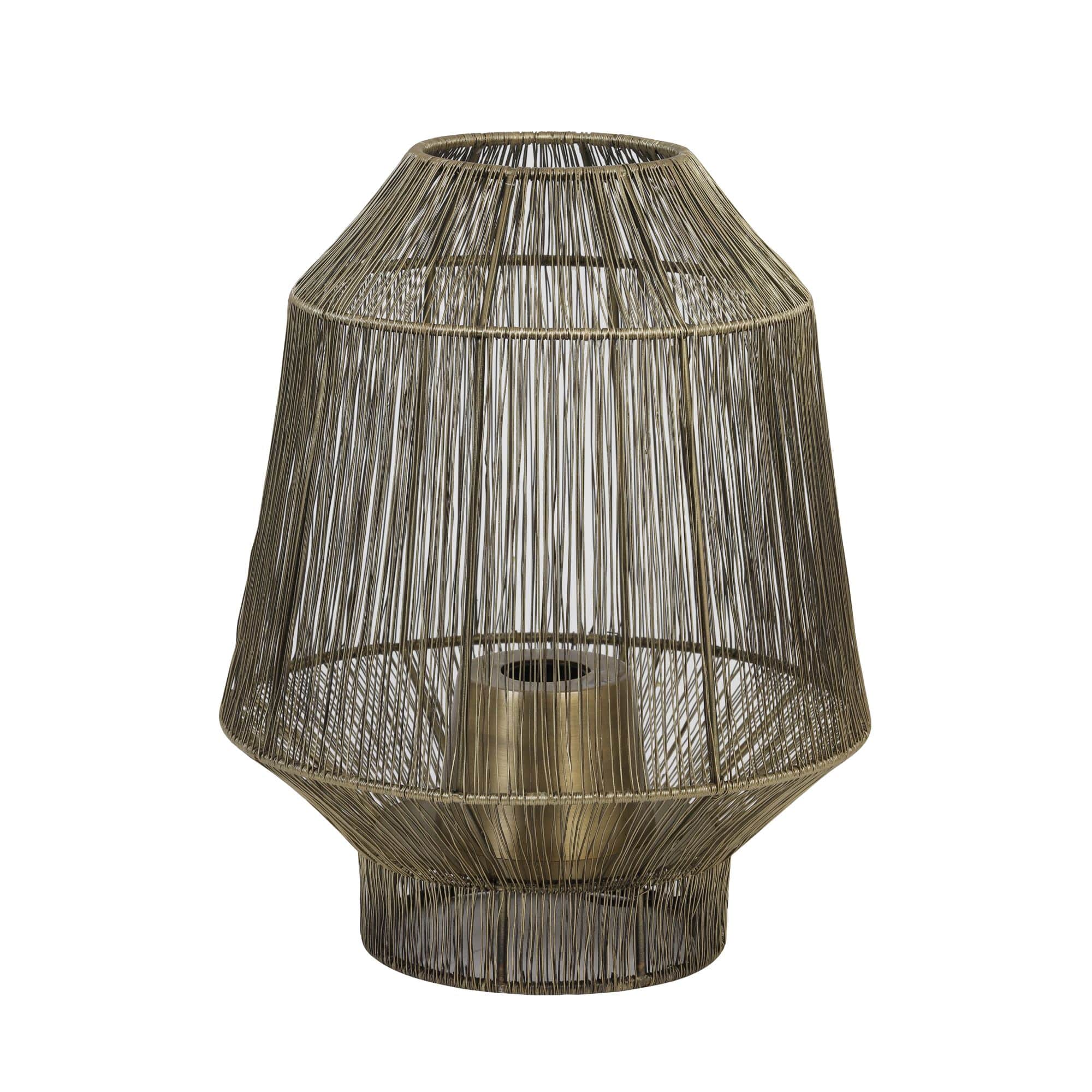 Light & Living - Tafellamp Vitora - Antiek Brons - Ø37cm