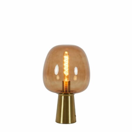 Light & Living - Tafellamp Maysony - Bruin/Brons - Ø22cm