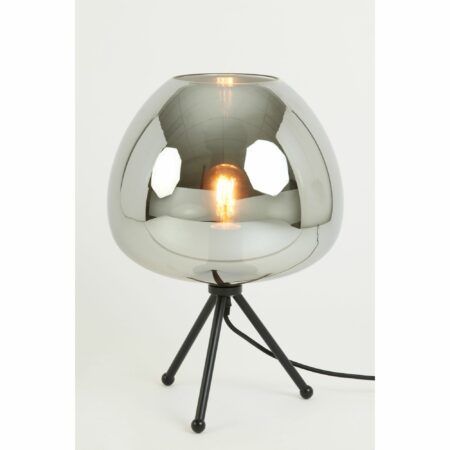 Light & Living - Tafellamp Mayson - Grijs - Ø30cm