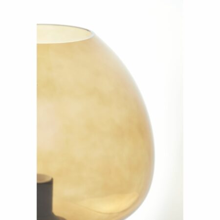 Light & Living - Tafellamp Mayson - Bruin/Zwart - Ø30cm