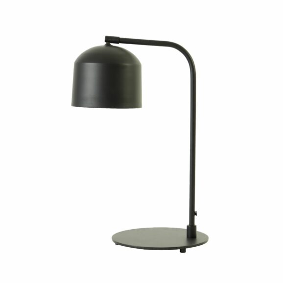 Light & Living - Bureaulamp Aleso - Zwart - Ø20cm