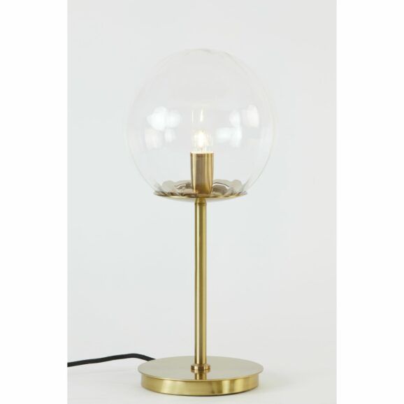 Light & Living - Tafellamp Magdala - Glas/Goud - Ø20cm