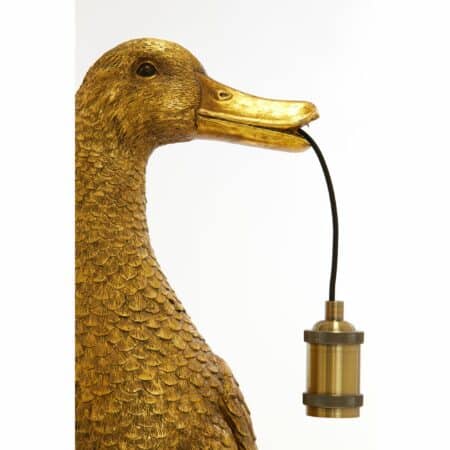Light & Living - Tafellamp Duck - Brons - 23.5x23x48.5cm