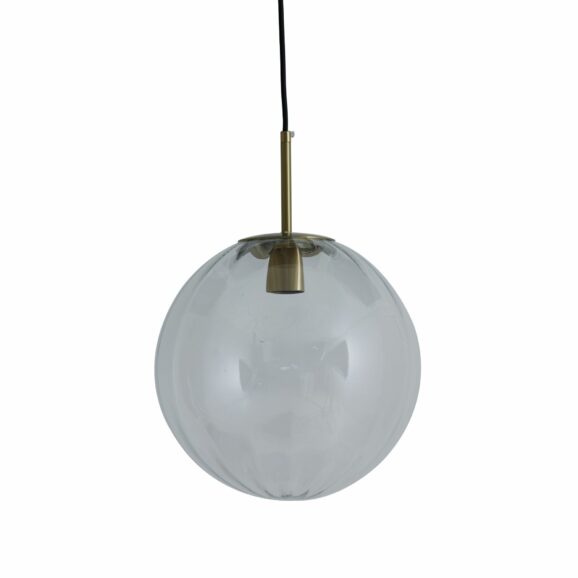 Light & Living - Hanglamp Magdala - Smoke Glas - Ø40cm