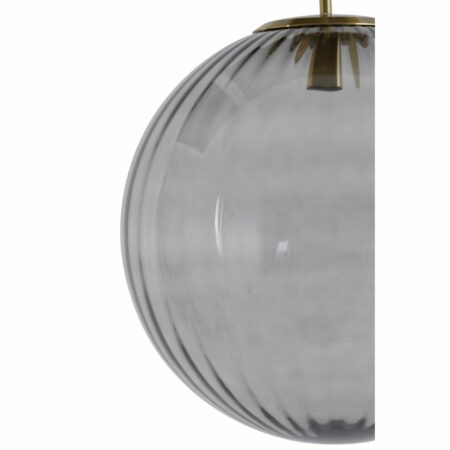 Light & Living - Hanglamp Magdala - Smoke Glas- Ø48cm