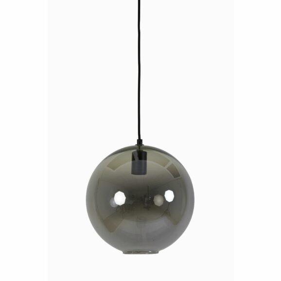 Light & Living - Hanglamp Subar - Smoke Glas - Ø30cm