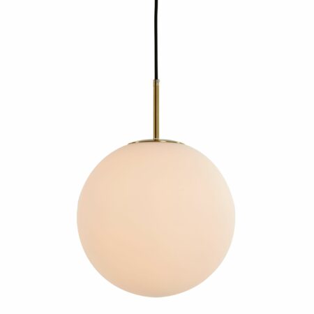 Light & Living - Hanglamp Medina - Wit Glas- Ø40cm