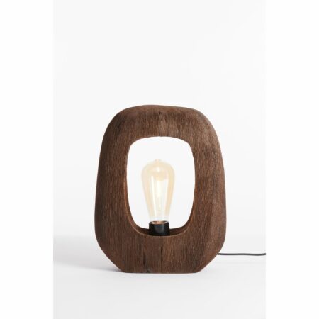Light & Living - Tafellamp Kelafo - Bruin - 24x8x30cm