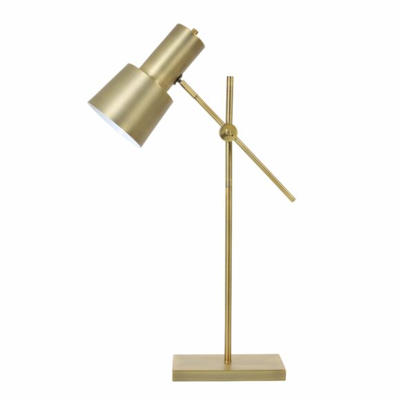Light & Living - Bureaulamp Preston - Brons - 25x15x82cm