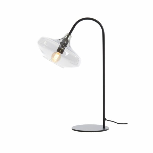 Light & Living - Tafellamp Solna - Zwart - 31x22x50cm