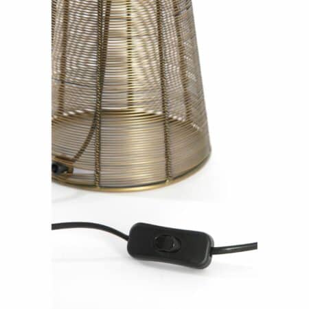 Light & Living - Tafellamp Aboso - Brons - Ø18cm