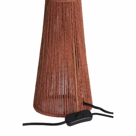Light & Living - Tafellamp Fugia - Rood - Ø30cm