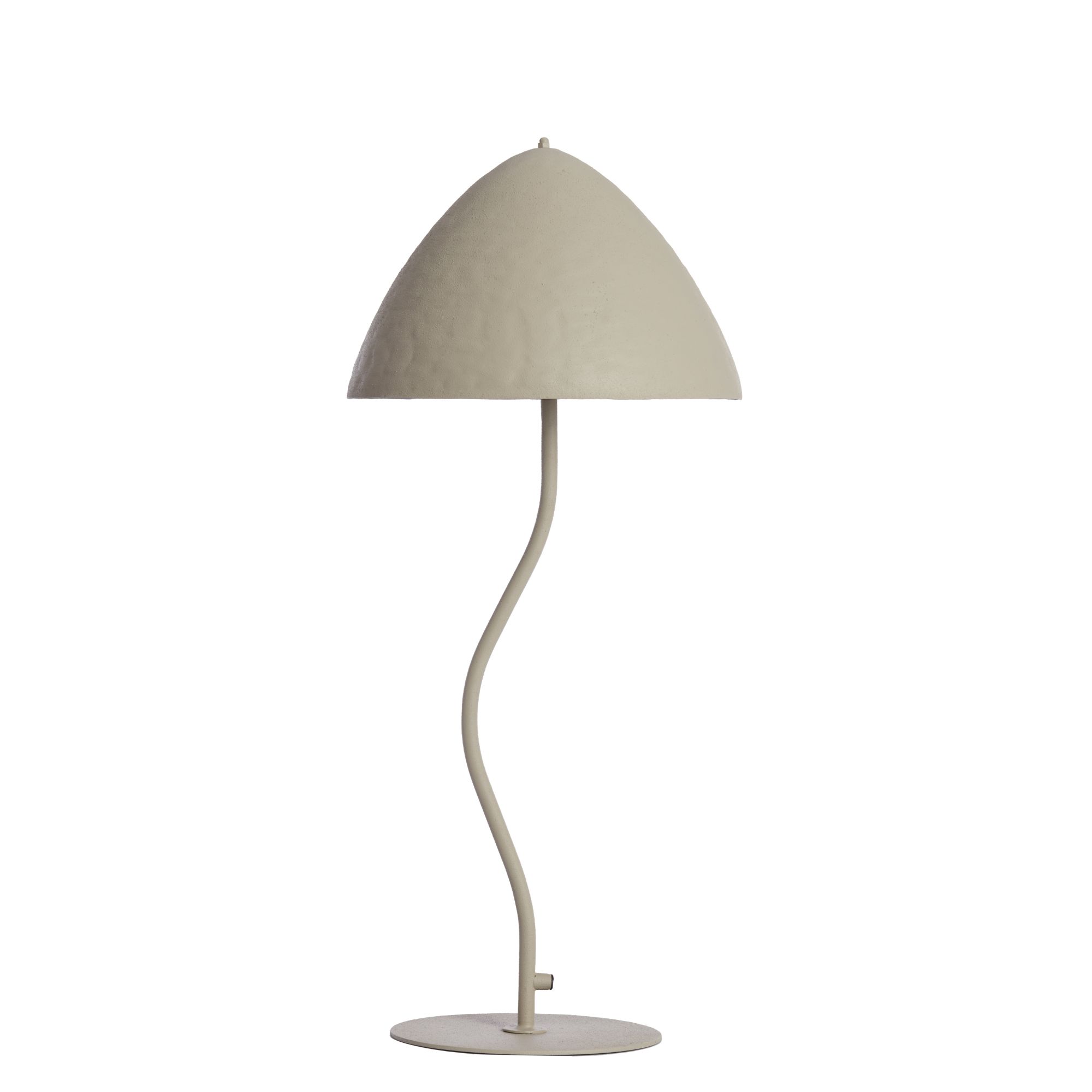 Tafellamp Elimo - Grijs -Ø26cm