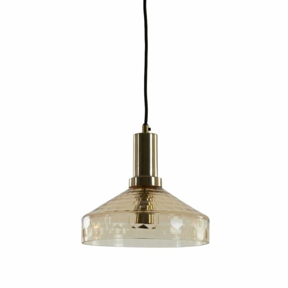 Light & Living - Hanglamp Delilo - Oranje - Ø25cm