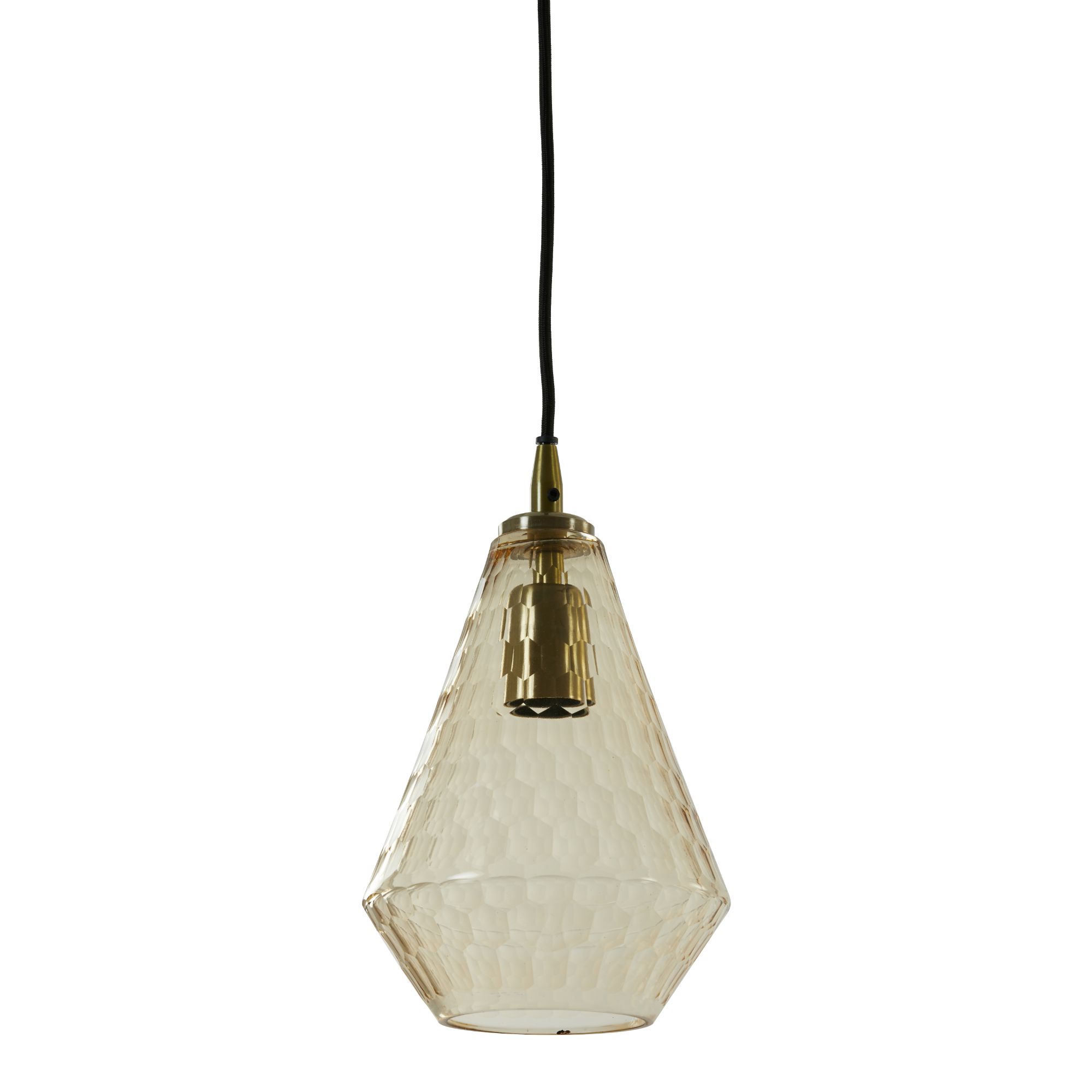 Light & Living Hanglamp 'Delilu' 18cm, kleur Amber