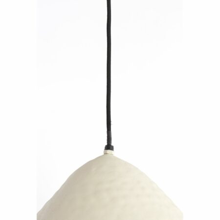 Light & Living - Hanglamp Elimo - Crème - Ø32cm