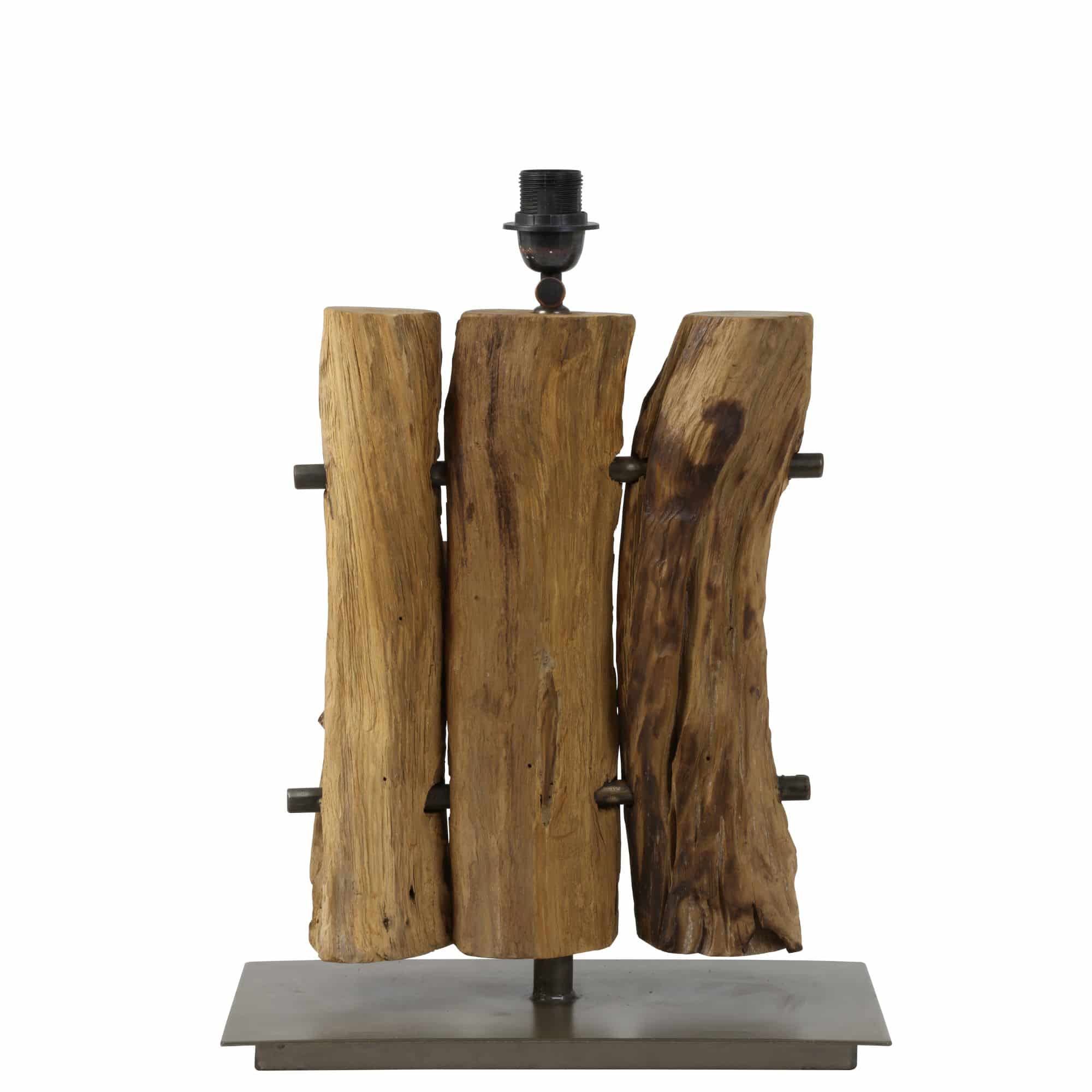 Light & Living GABROVO Lampvoet 40x20x60-80 cm hout