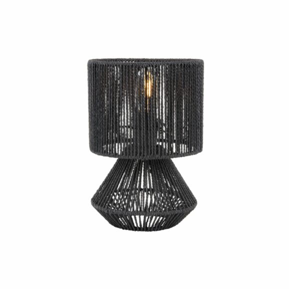 Leitmotiv - Tafellamp Forma - Zwart - 20x20x30cm