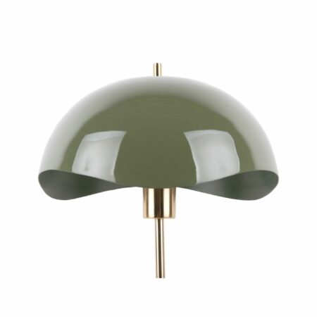 Leitmotiv - Tafellamp Waved Dome - Groen - 30x30x56cm