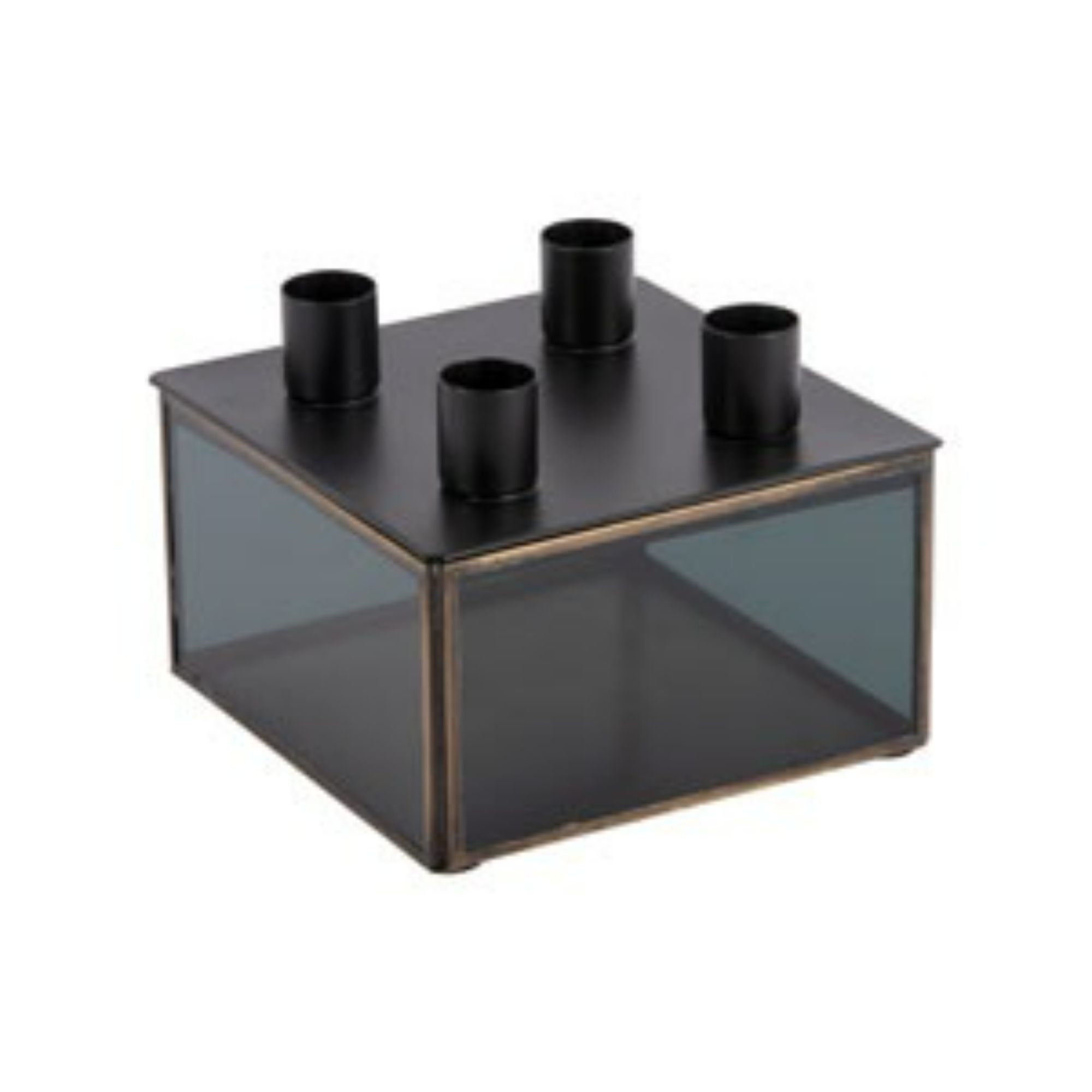 Candle Holder Boxed Square