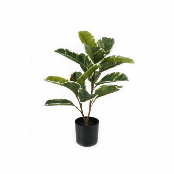 Present Time - Kunstplant Oak Leaf - Groen - 42x42x57cm