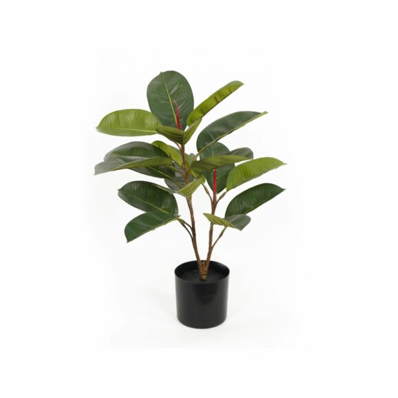 Present Time - Kunstplant Oak Leaf - Groen - 42x42x57cm