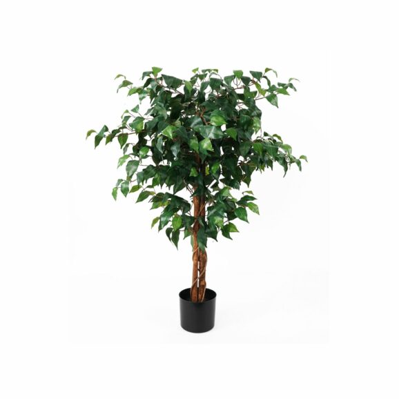 Present Time - Kunstplant Fig Ficus - Groen - 76x76x110cm