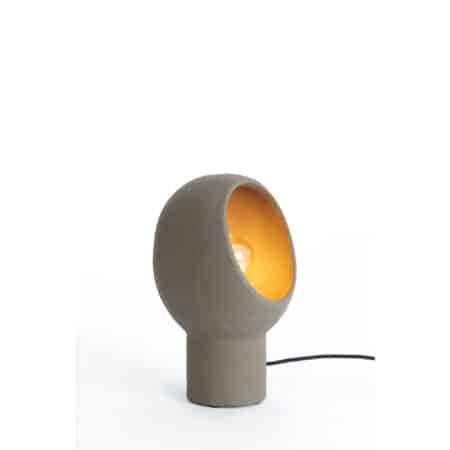vtwonen - Tafellamp Monk - Bruin - 18.5x17x30cm