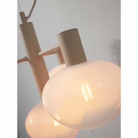 it's about RoMi - Hanglamp Bologna - Wit - 43x43x34cm