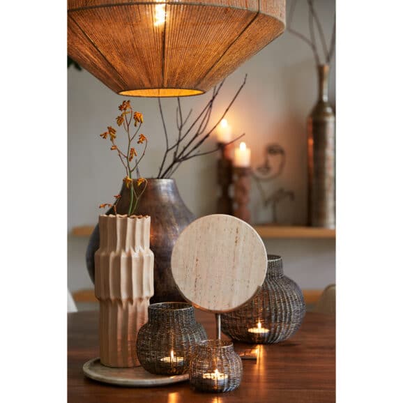 Light & Living - Ornament Moreno - Bruin - 25.5x10x38.5cm