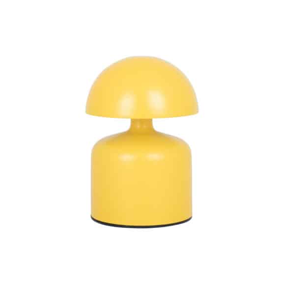 Leitmotiv - Tafellamp Impetu Led - Geel - Ø10cm