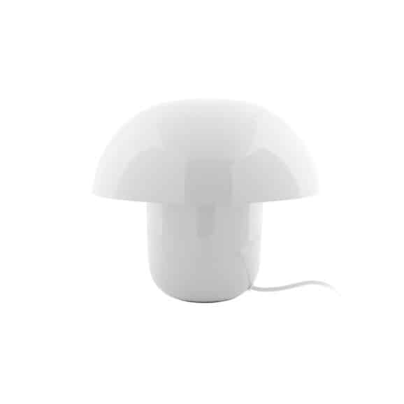 Leitmotiv - Tafellamp Fat Mushroom - Wit - 29x29x25cm