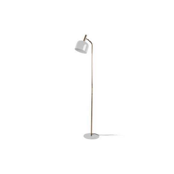 Leitmotiv - Vloerlamp Floor Lamp Smart - Wit - 26x26x164cm