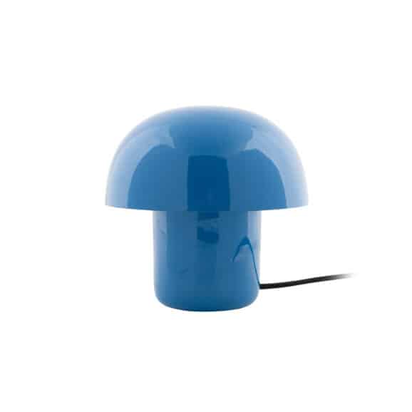 Leitmotiv - Tafellamp Fat Mushroom Mini - Blauw - 20x20x20cm