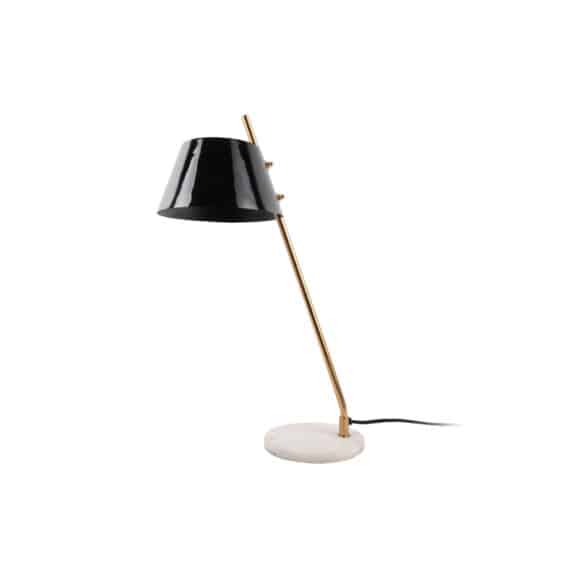 Leitmotiv - Tafellamp Savvy - Zwart - 19x33x53cm