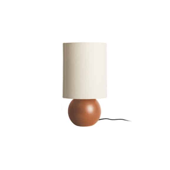 Leitmotiv - Tafellamp Alma Ball - Bruin - Ø16cm