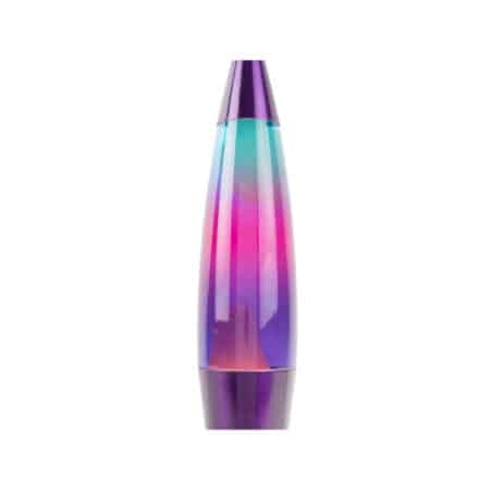 Leitmotiv - Tafellamp Rainbow Rocket Lava - Paars - Ø10.8x41.5cm