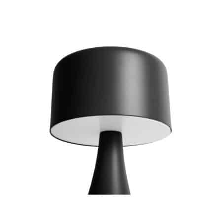 Leitmotiv - Tafellamp Nora Led - Zwart - 12.5x12.5x21cm