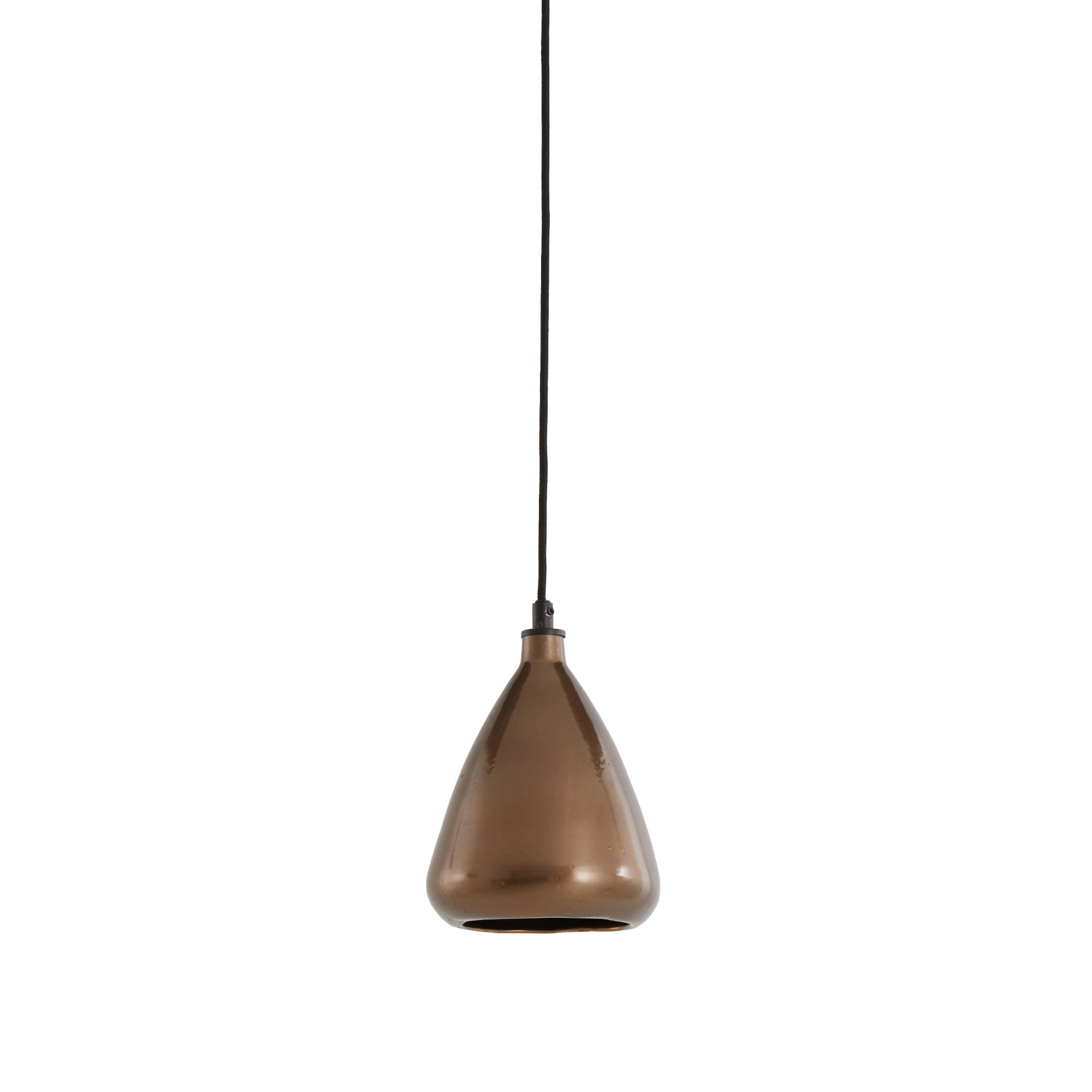 Light&living Hanglamp Ø18x20 cm DESI glanzend brons
