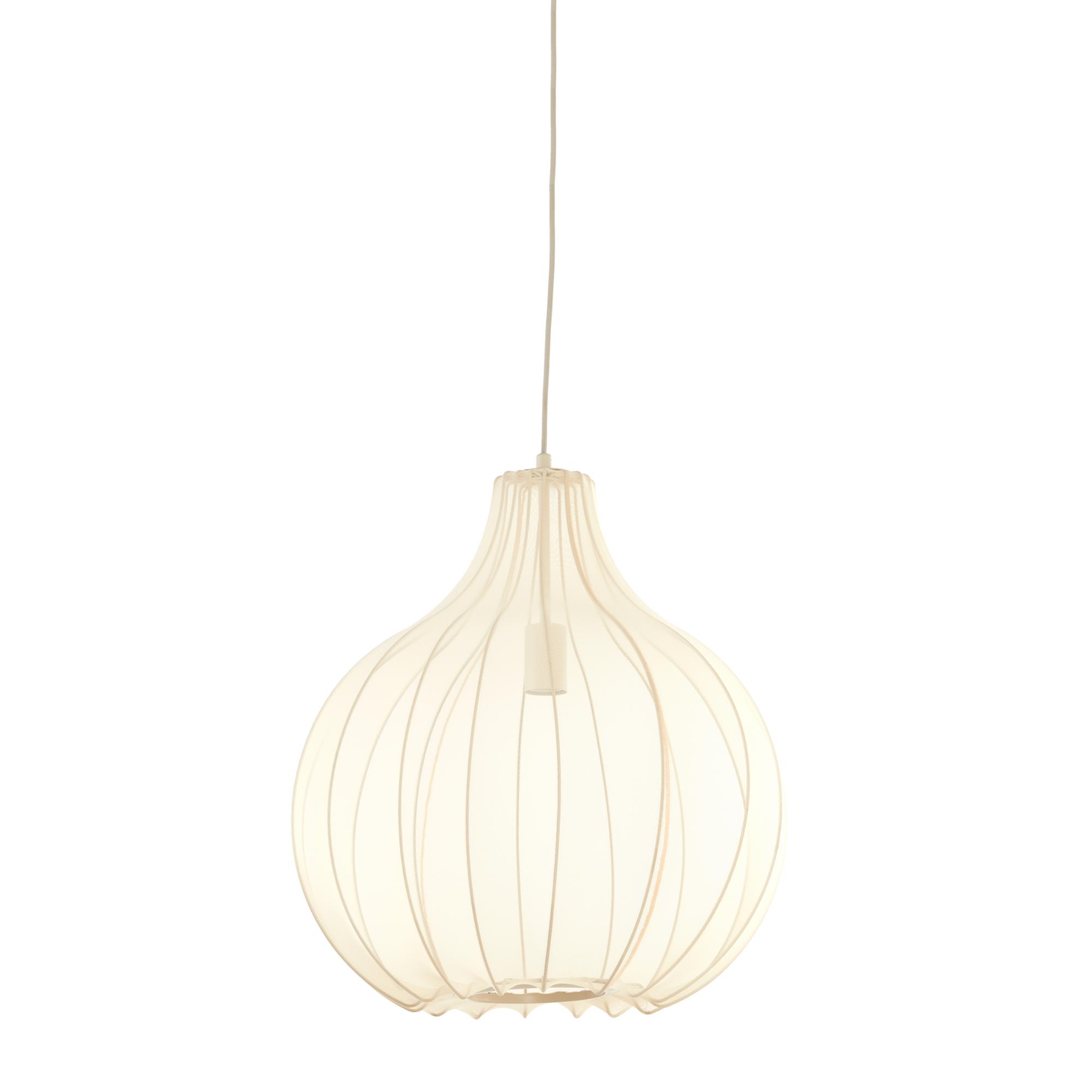 Elati Hanglamp 1-lichts 50x53cm zand - Modern - Light & Living